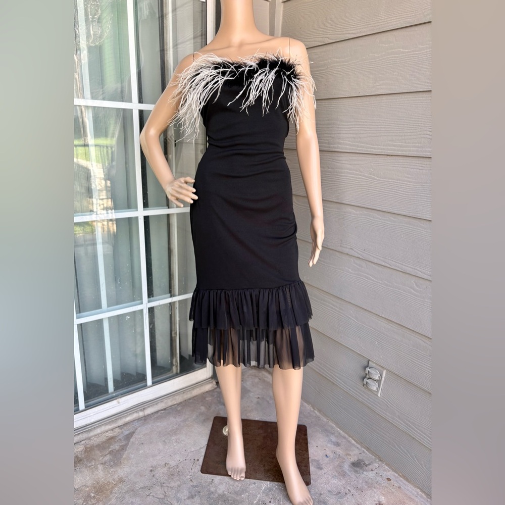 Y2K Luce Black Bodycon Dress